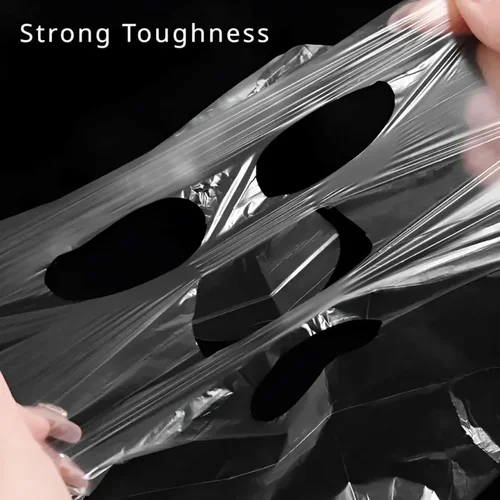 일회용 페이셜 마스크 종이 필름, 미용실용 페이셜 플라스틱 랩, 투명 페이스 마스크, 페이스 스킨 케어 도구, 500 개, 100 개  Best5