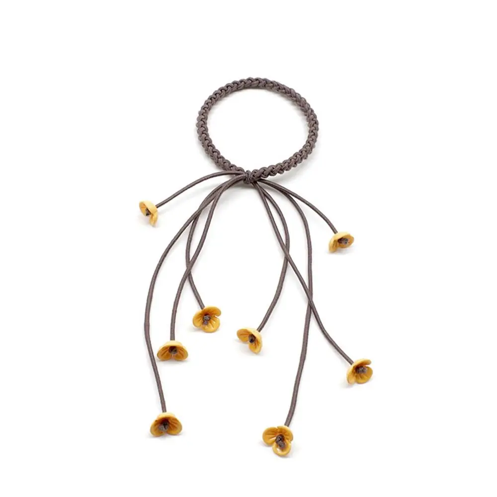 

Милые девушки цветок эластичная лента модная резинка резинки для волос аксессуары для волос веревки для волос