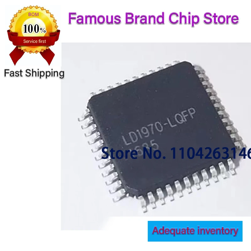 LD1970-LQFP LD1970 MC9S08GB60A MC9S08GB60 LQFP-64 PD69012 R5F100GEA 100GEA  R5F100LGA R5F100  5PCS