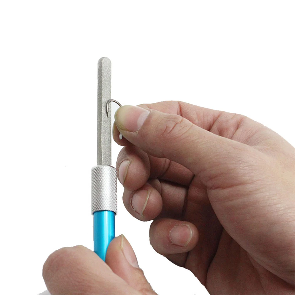 

Pocket-Sized Knife Sharpener Pen Portable Sharpening Stone For Outdoor Survival Fishing Tools Ceramic Blades Sharpening Kit