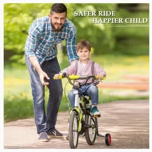 Rueda auxiliar de bicicleta para niños 14/12/16/16/18/20 pulgadas de entrenamiento para niños Ruedas laterales Balance de balance de balanceo Estabilizador de bicicleta montada en bicicleta 8 Mejores ventas Balance Balance Bike - №2