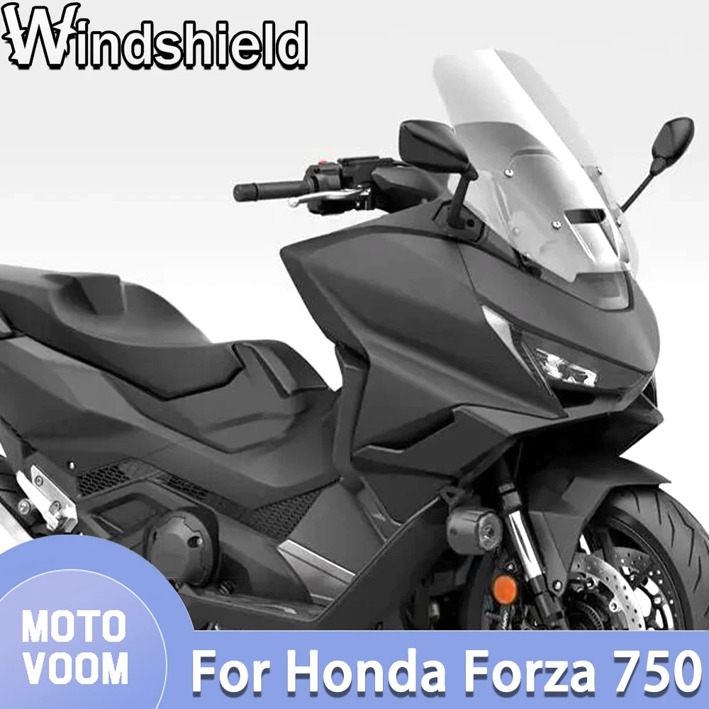 

For Honda Forza 750 Motorcycle Windshield 2025 Windshield Heightened Deflector 2025 NSS750 Accessoris Wind Deflector