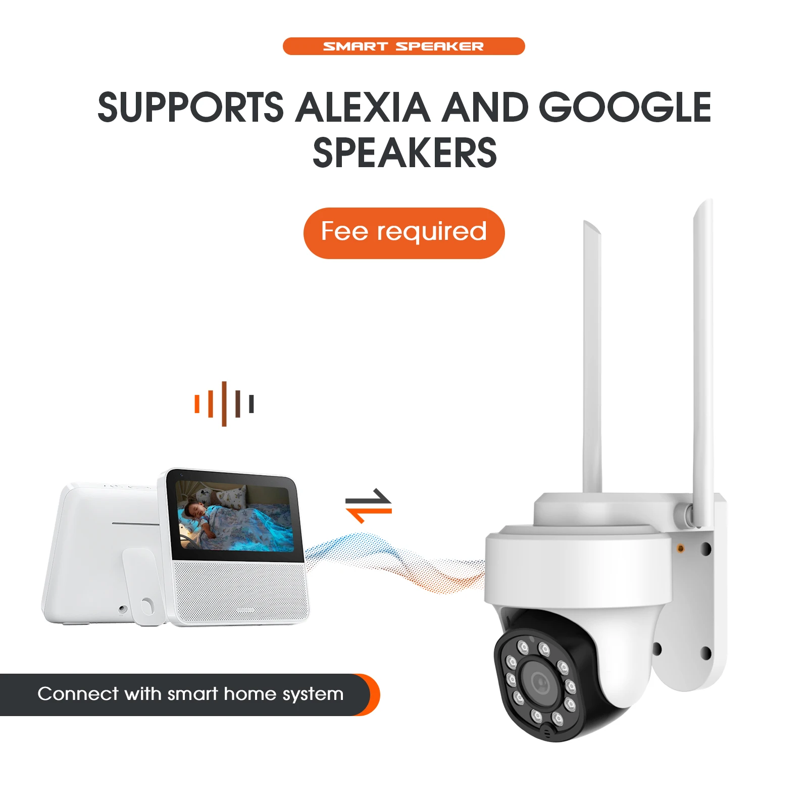 تويا-كاميرا خارجية لاسلكية ، كاميرات ليلية مع واي فاي ، صوت 2 اتجاه ، كاميرا IP لحماية أمن المنزل الذكي ، بالألوان الكاملة ، 6 ميجابكسل