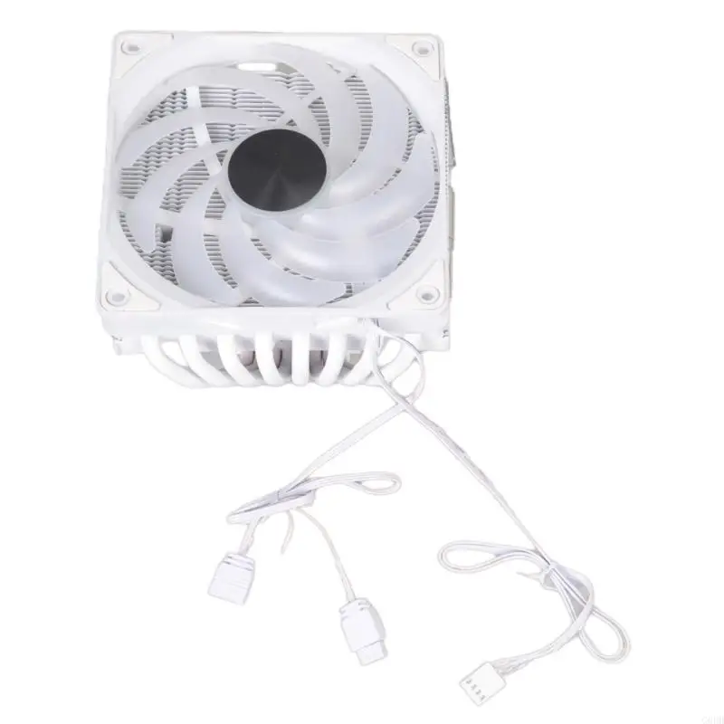 G6DD 8 Heatpipe Tube CPU Cooling Device TDP 200W with UT12015 FDB Fan for Balanced Temperature Regulation