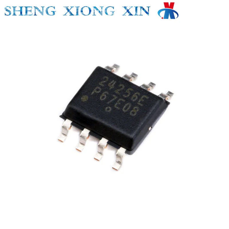 10pcs/Lot 100% New CAT24C256WI-GT3 SOP-8 Programmable Read-Only Memory CAT24C256 24256E Integrated Circuit