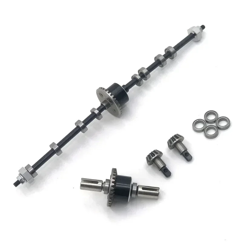 Metal Upgrade Rear Axle Drive Bevel Gear Shaft For WLtoys 12423 12427 12428-A 12428-B 12428-C FeiYue 1/12 RC Car Parts