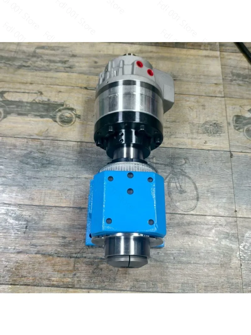 Small lathe multi-function bedside box pneumatic quick clip rotating chuck 0640 pneumatic clip seat instrument front