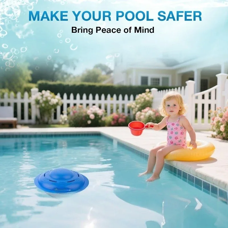 Swimming pool reminder, special reminder for household swimming pool animals falling into the water