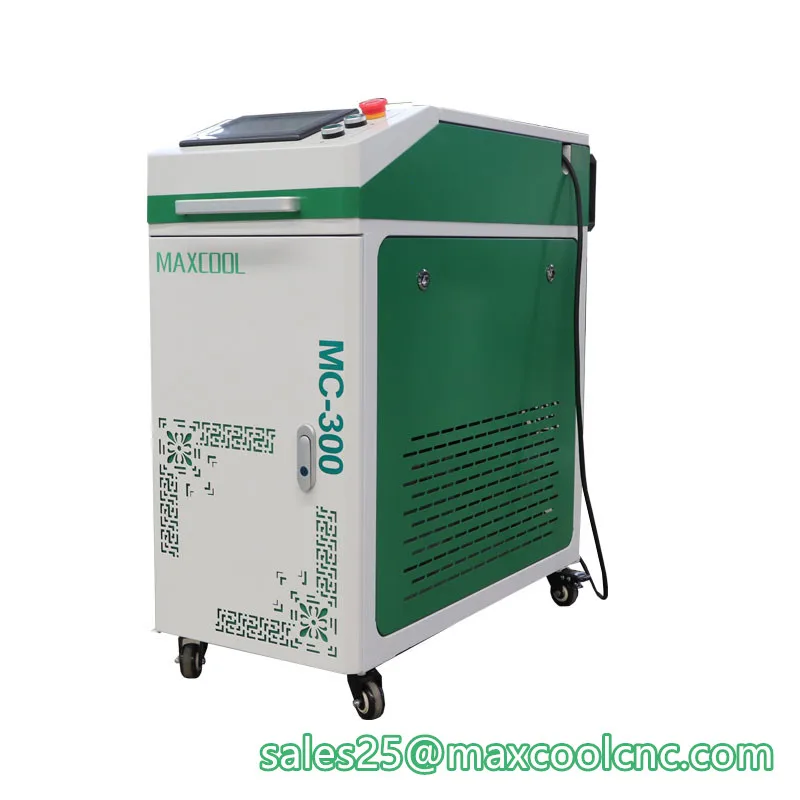 

100W 200W 300W Handheld Mini Portable Pulse Fiber Laser Cleaning Machine Rust Removal Metal Paint Pulse Laser Cleaner