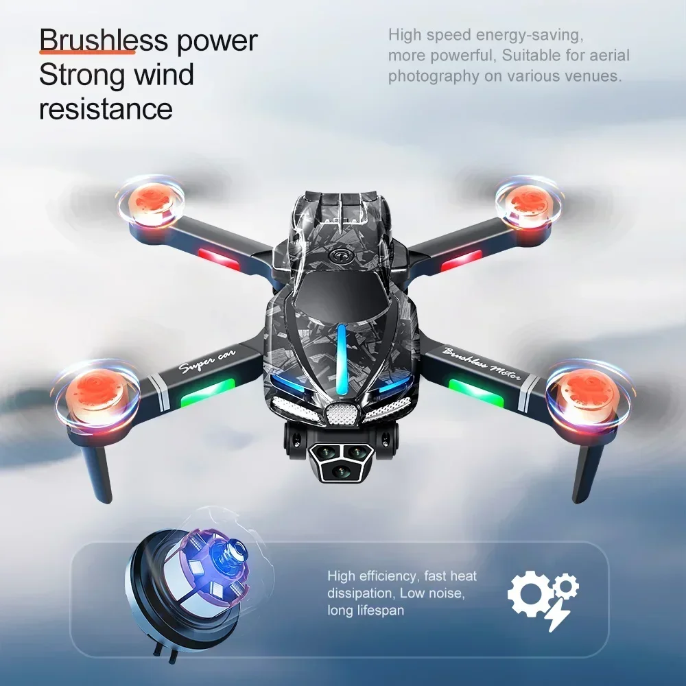 V186 New Original GPS Drone 5G Professional 8K HD Aerial Photography Dual-Camera Omnidirectional Obstacle Avoidance Dron Gift