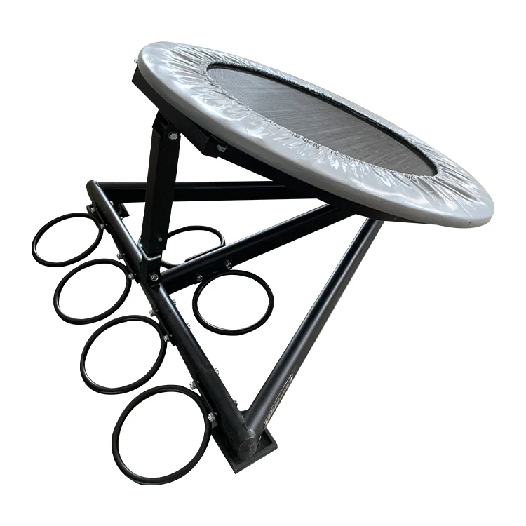 การออกกําลังกายยา Ball Rebound Trampoline Mini Trampoline พับฟิตเนส Trampoline สําหรับ Ball Training 2025