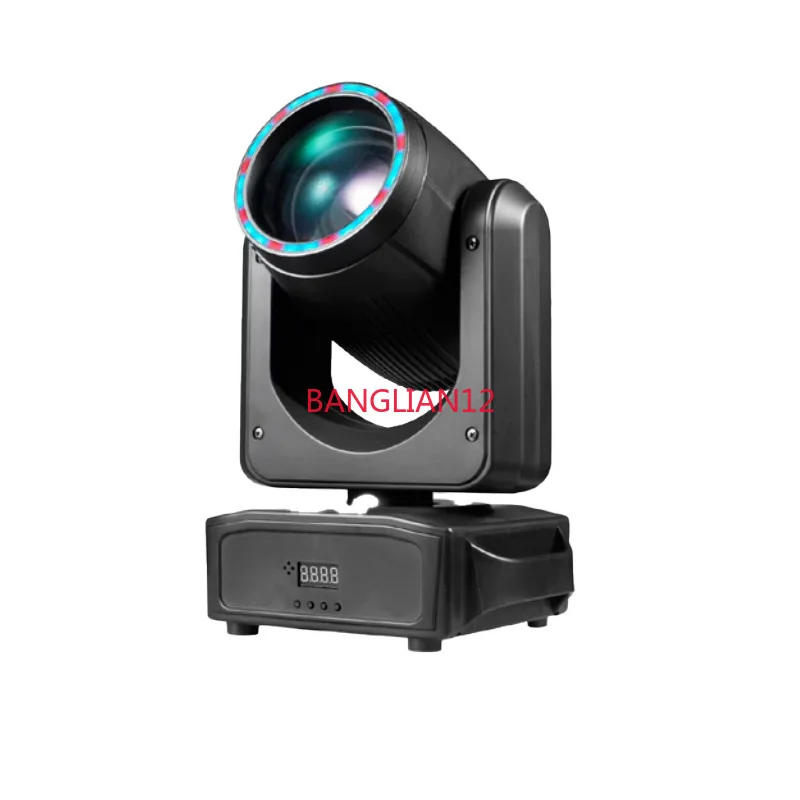 180W beam of light pattern moving head light with auxiliary light, suitable for bar KTV atmosphere stage lighting