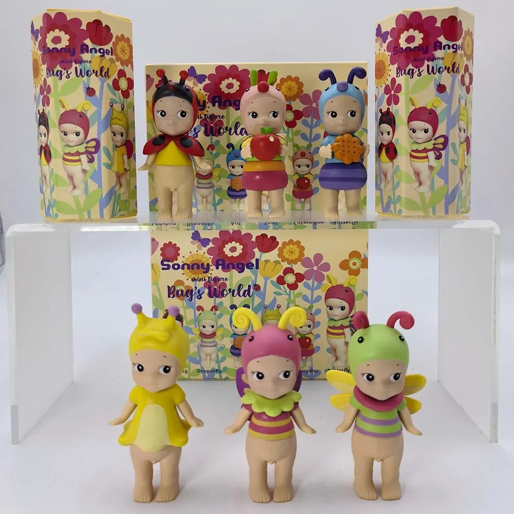 

Sonny Angel Blind Box Bug's World Series Mini Anime Figures Ornaments Dolls Fans Christmas Birthday Gift