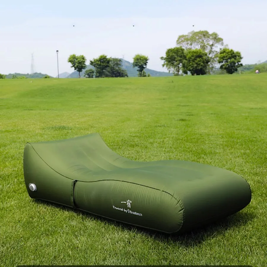 

Inflatable Lazy Air Sofa Bed Beach Couple Camping Foldable Air Sofa Bed Outdoor Nature Romantic Relexing Lounge Divani Air Chair