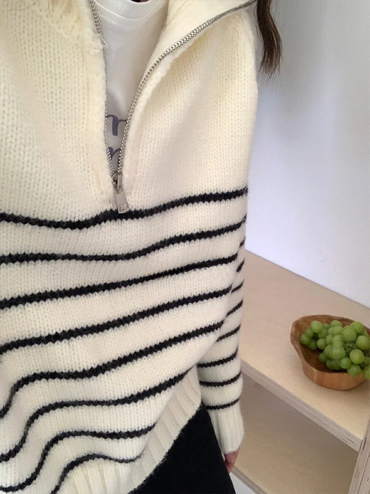 الخريف الشتاء عالية Ne شريط متماسكة سترة المرأة f سستة مقنعين تنوعا تصميم الكورية Sle طويلة Sve فضفاضة تناسب