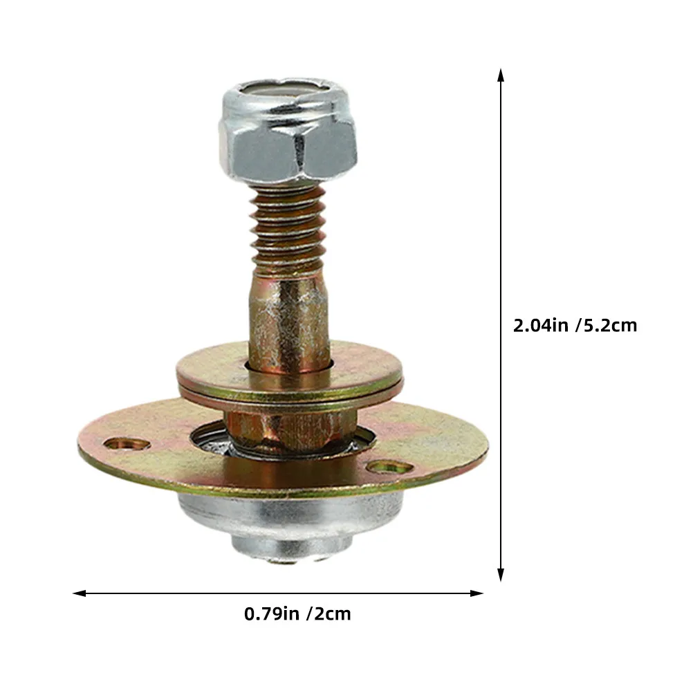 10Pcs M8 Iron Mechanical Bearings for Rocking Chairs Smooth Stable Rocking Replacement Repair Furniture Hardware