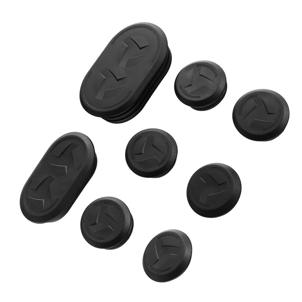 Water and Dust Resistant Frame Hole Cover for For MT-09 For MT-09 SP 2021 2022 2023 2024 2025 Precision Fit Rubber