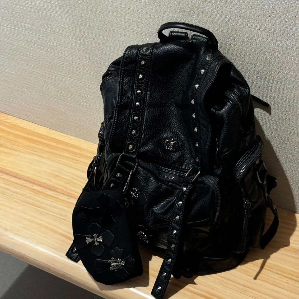 سبايس جيرل Y2k حقيبة الظهر ثقافة فرعية الشرير الظلام القوطية رصع حقيبة المدرسة لطلاب الجامعات Bolsos De Rafia Verano Mujer