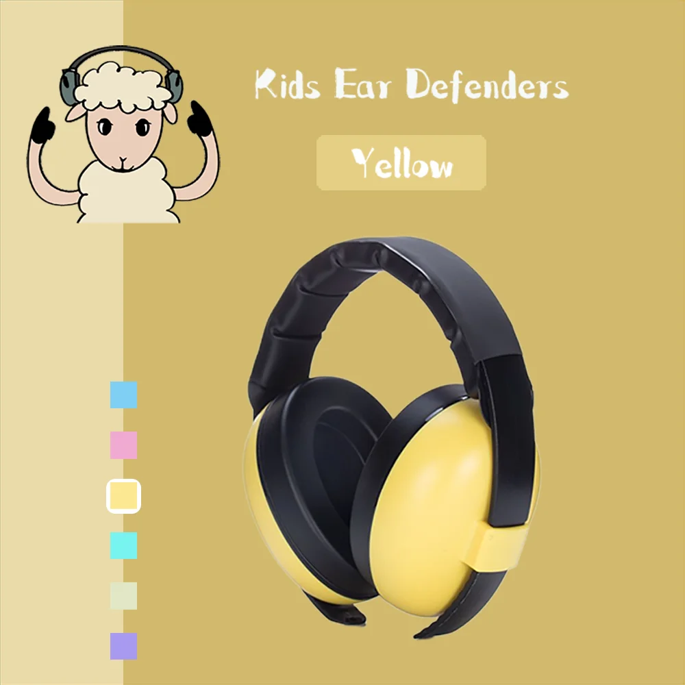 Earmuff Anak Anti Kebisingan Perlindungan Telinga Bayi Headphone Tandu Telinga Tidur Anak-anak Penyumbat Telinga Tidur 1 Buah