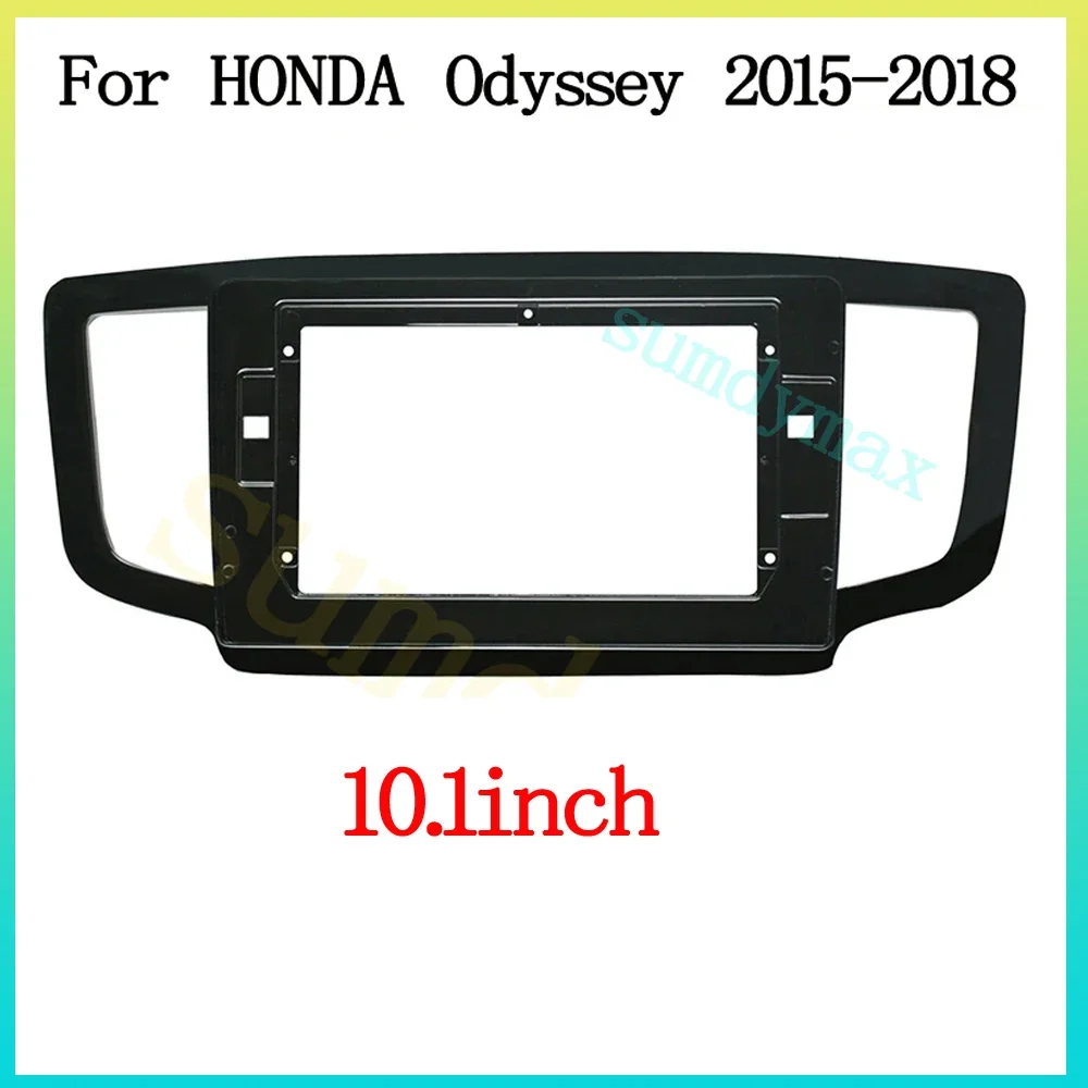 2 Din Frame Car Radio Fascia For HONDA Odyssey 2015-2018  Auto Stereo Plastic Panel Mounting Bezel Faceplate Dash Kit