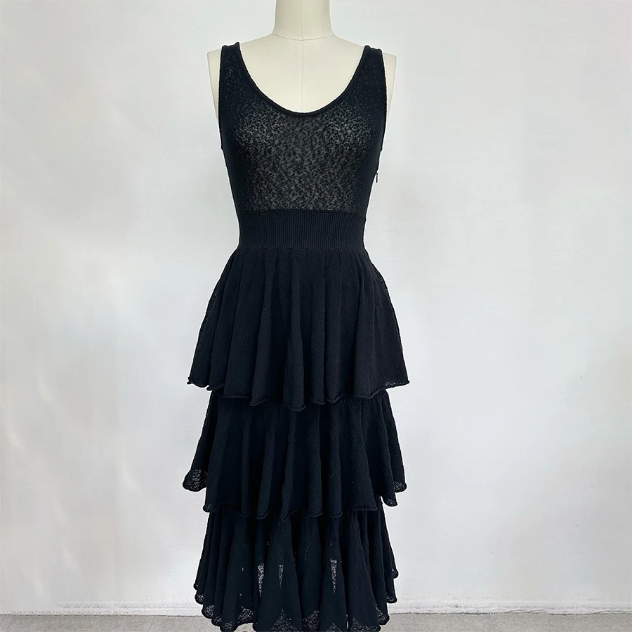 

NIGO Women's Spring/Summer Cotton Crew Neck Sleeveless Vest Knit Dresses Ngvp #nigo2332