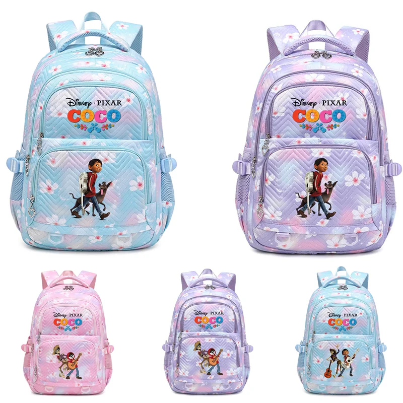 

Coco Exquisite Floral Fasion Women Backpack Female Portable Waterproof Travel Bag Teenage Girls Students Bookbag Mochila