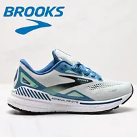 Brooks Casual Sneakers Men’s Adrenaline GTS 23 Running Shoes Cushioned Non-slip Comfortable Breathable Casual Sports Shoes