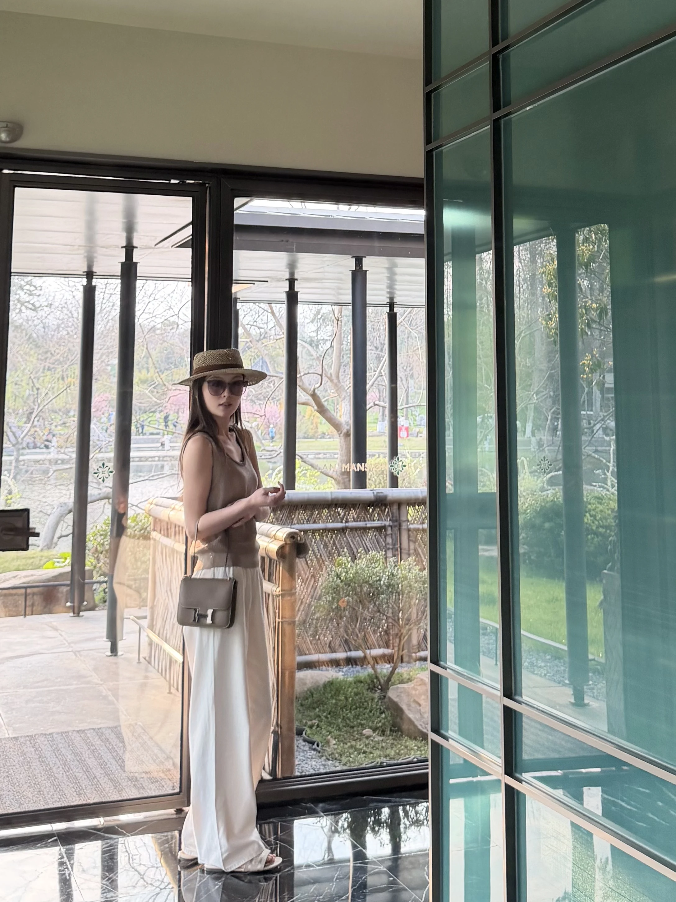 

SeanAnn Silk Air Denim Pants Women's One-Piece Tailored Fit Comfortable Soft Loose Natural Waist Pure Color Spring Season