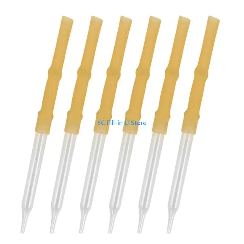 G8TA 6 PCS щелочная буретт стеклянная капельница капельница для анализа химических веществ