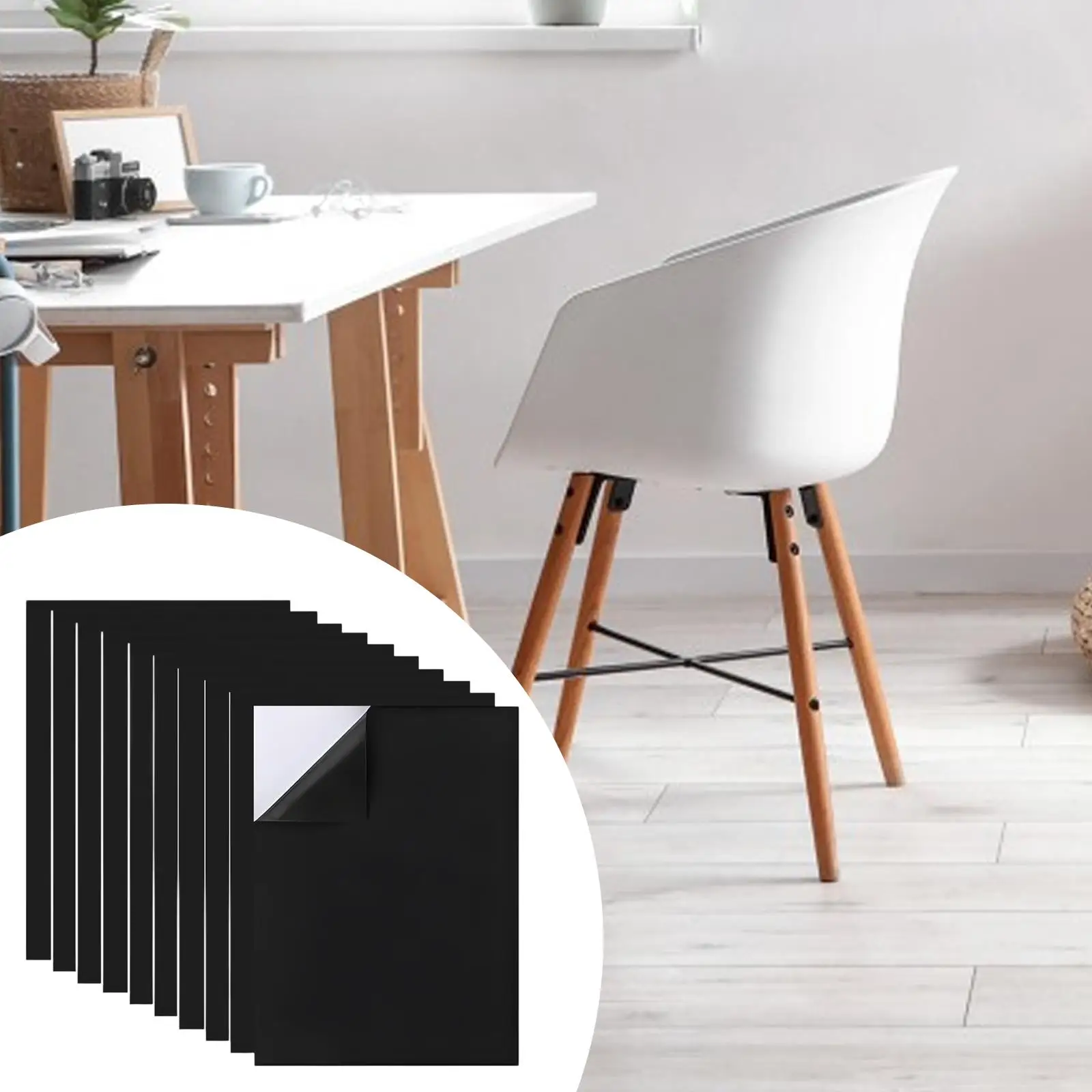 

10Pcs Non Slip Furniture Pads Noise Reduction Foam Chair Pads for Small Appliances Dining Table Chairs Hardwood Floors Home