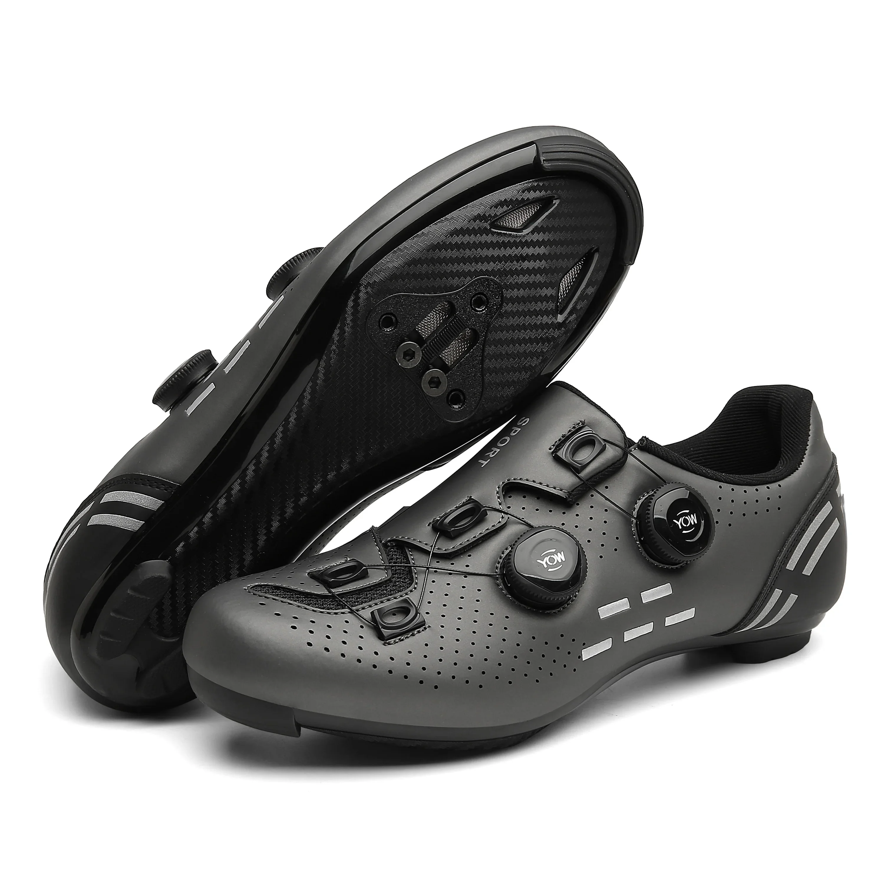 

cycling shoes speed mtb bike sneakers cleat Non-slip Men's Mountain biking shoes Bicycle shoes spd road footwear speed