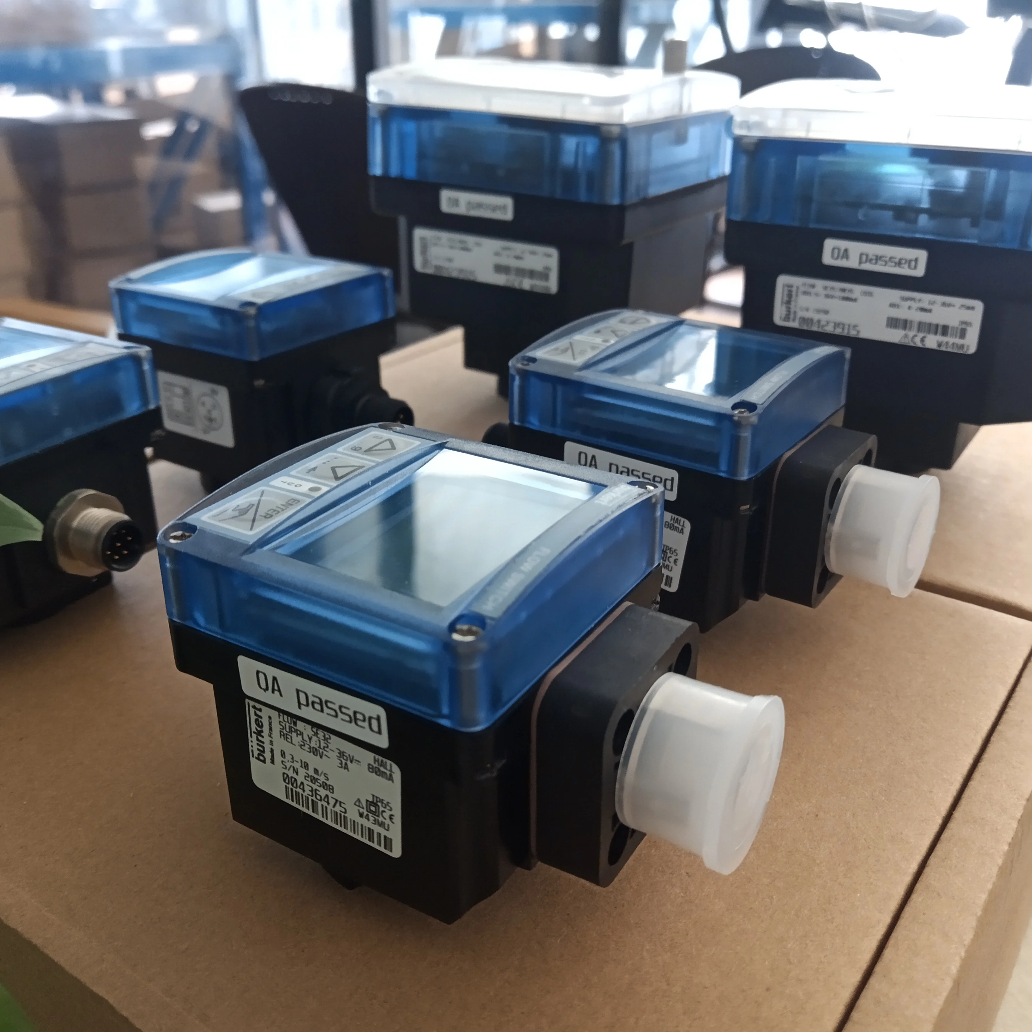 Burkert Flowmeter Instrument Panel, Flowmeter Switch, German Baode Flowmeter Equipment Sales Headquarters