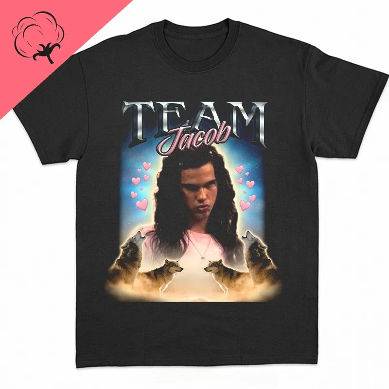 2024 Classic Team Jacob Team Edward Graphic T-shirt Men Tshirt Unisex Hip Hop Couple Shirt Gifts Tops Kawaii T Shirt for Women