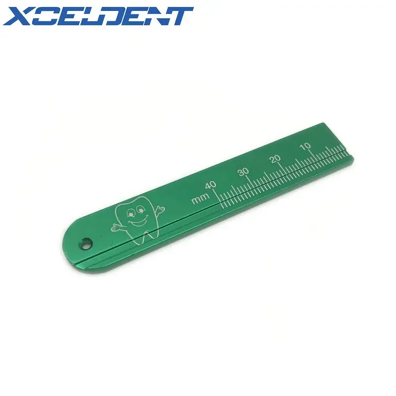 High Quality Aluminium Dental Endo Rulers Span Measure Scale Endodontic Finger Rulers Dentist Tools Materials