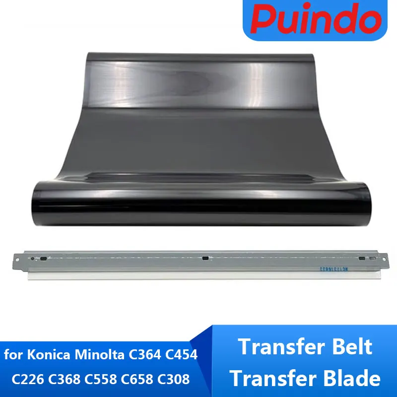 ITB Transfer Belt For Konica Minolta C364 C454 C226 C368 C558 C658 C308 Transfer Belt Cleaning Blade