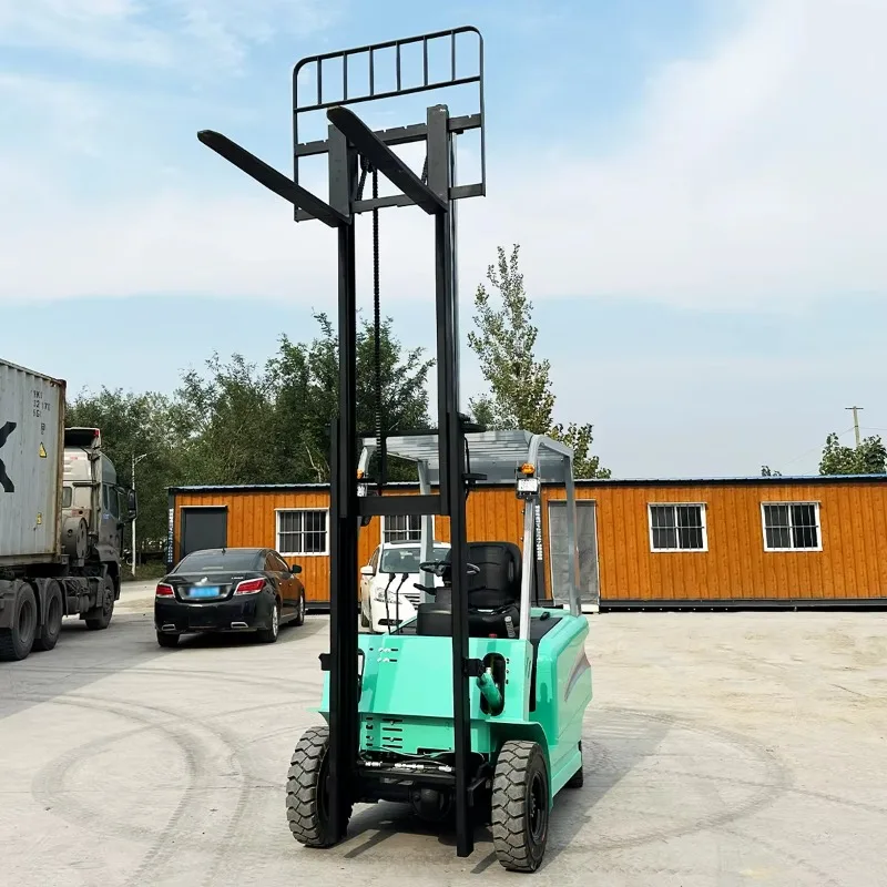 Customized Bulk Order 1t 2ton 2.5ton Mini Electric Forklift Lead Acid Battery Paper Roll Clamp Logistics CPD10 CE Certified