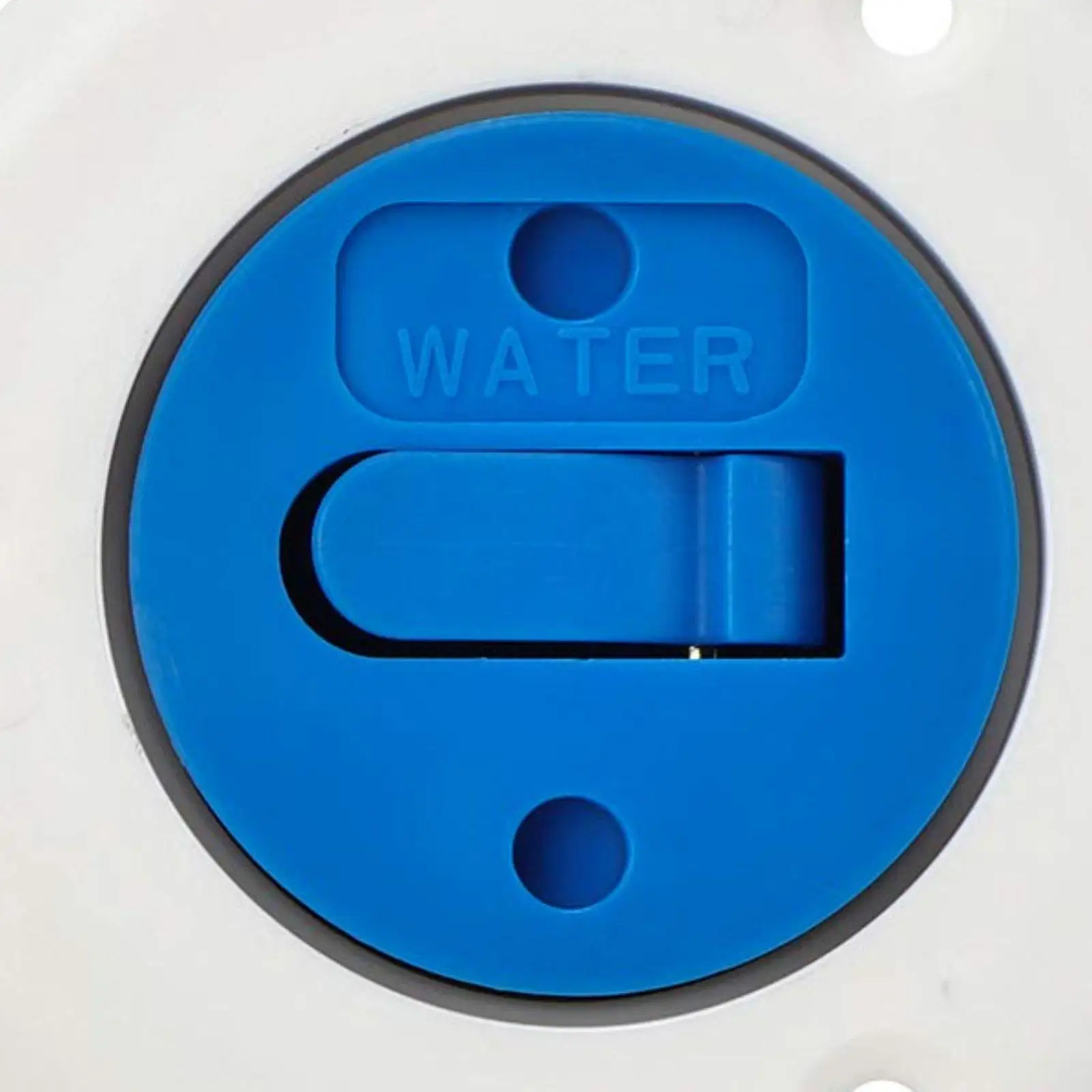Easy Install Vehicle Filler Cap ABS Plastic Water Tank Inlet Cover Marine Accessory for RV Camper Use