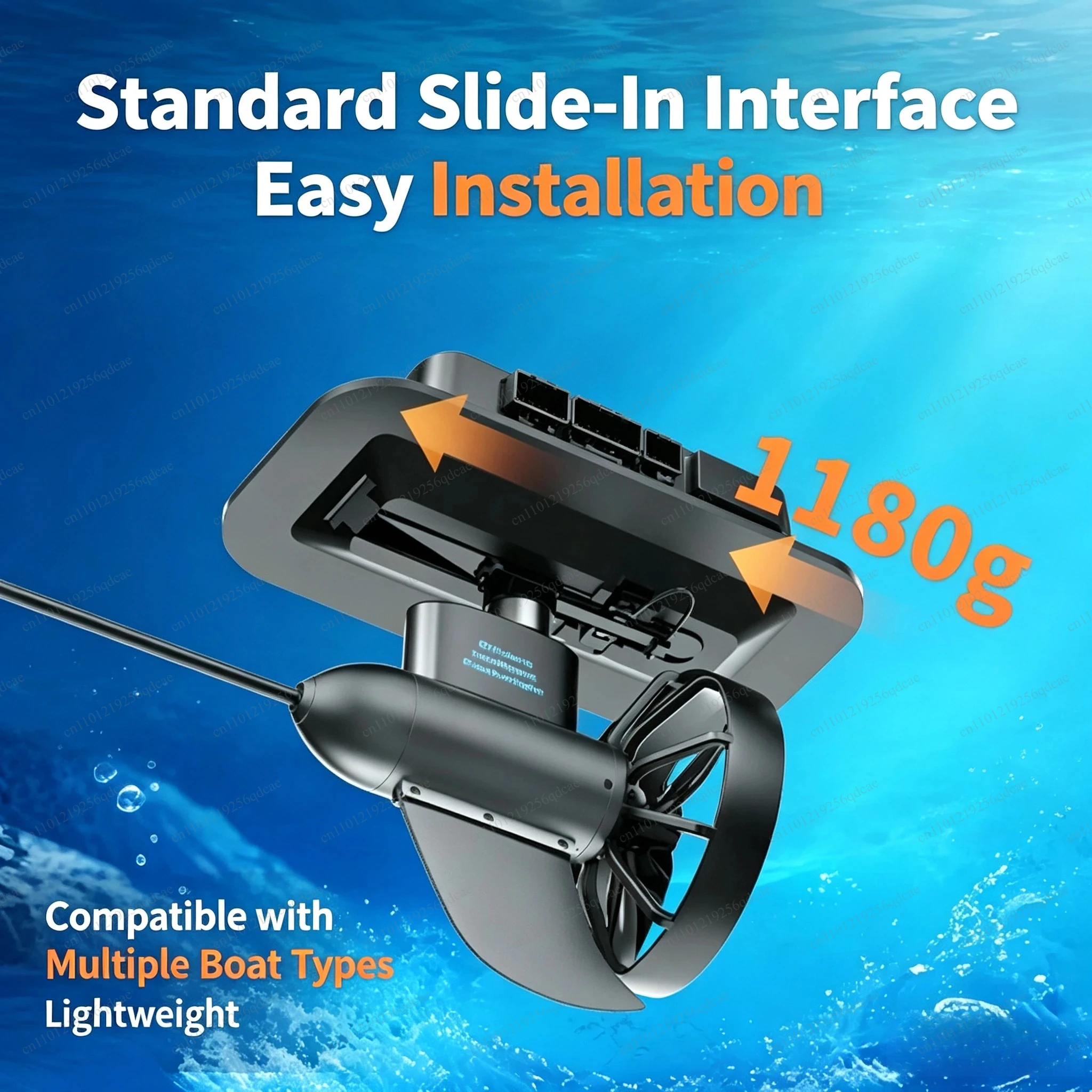 Inflatable Paddle Board Electric Thruster Paddle Board Thruster Kayak Backpack Boat Thruster Ultra-long Endurance Model