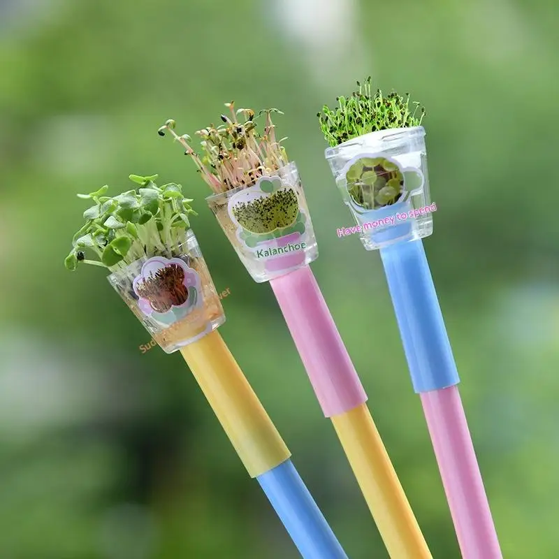 

【W】1 шт. 0,5 мм черная ручка для наблюдения за растениями, для микроландшафтов, нейтральная ручка для студентов и офиса, для изучения процесса роста