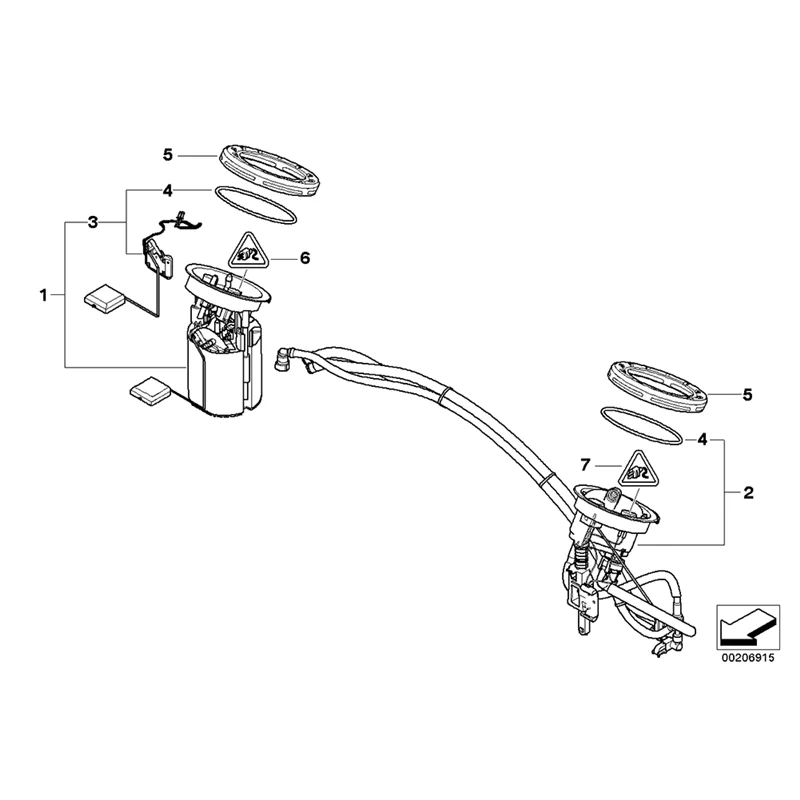 

16117220153 Car Fuel Pump Auxiliary Pump External Oil Grid For BMW E87 E88 E82 E90 X1 E84 120I 318I 320I 18I 2006-2015