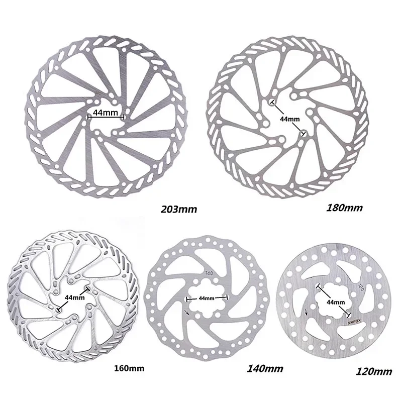 Boteyle Bike Brake Disc 6 Inches Disk Brake Bicycle Rotor Disk 120mm/140mm/160mm/180mm/203mm G3/HS1/RT56 Rotor MTB Disk Parts