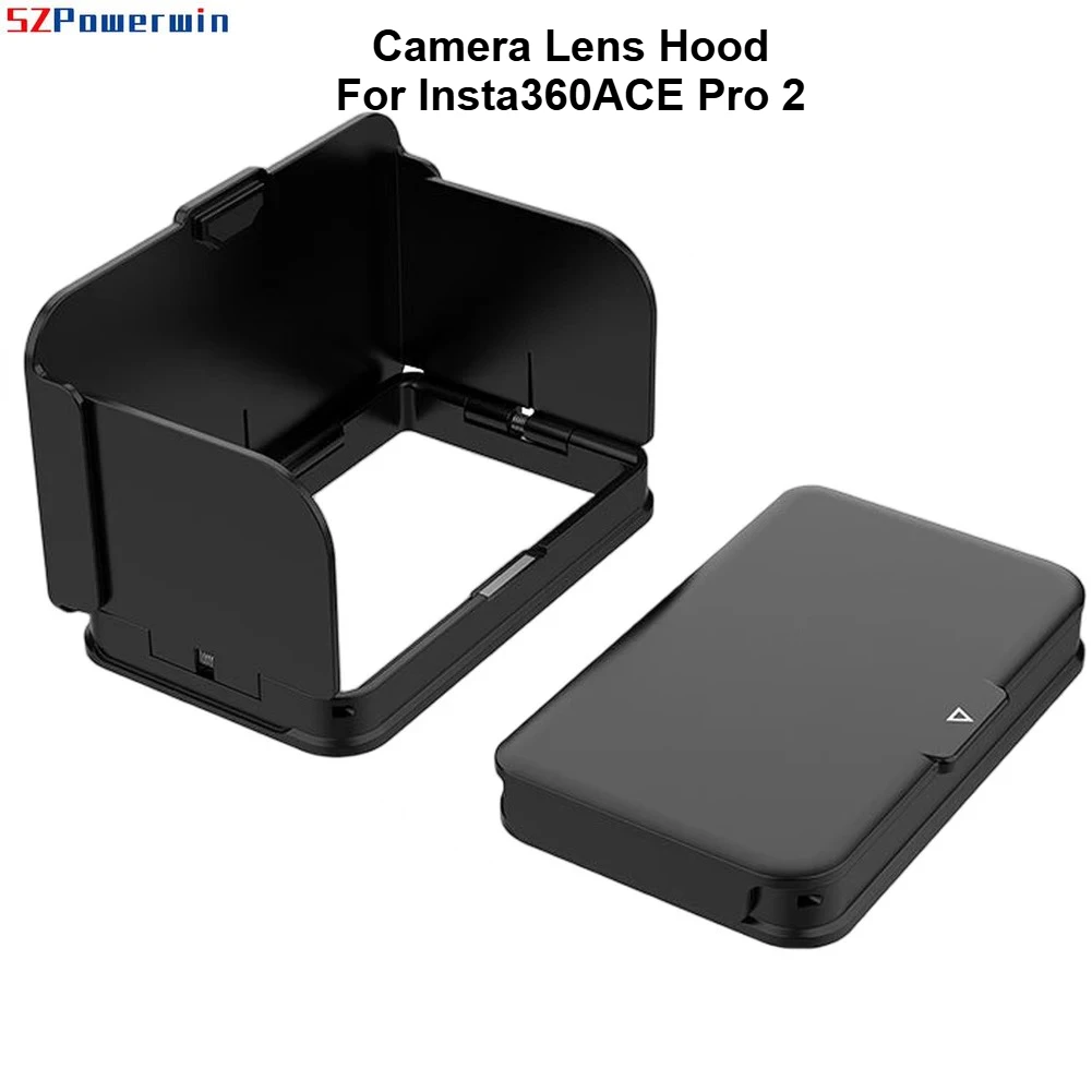 For Insta360ACE Pro 2 Camera Lens Hood Anti-Reflection Lens Hood Protective Cover Action Camera Magnetic Expansion Accessories