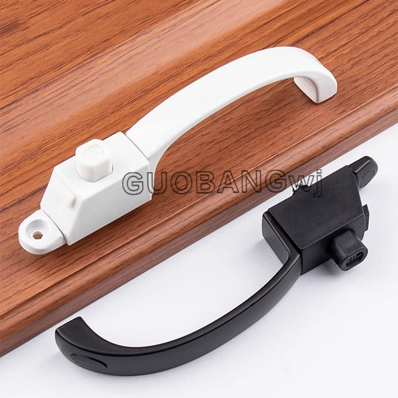 

1PCS Lock Handle,Anti-Theft Security Lock, Door and Window Hardware Accessories,Durable Pull Handle for Home/Office Installation
