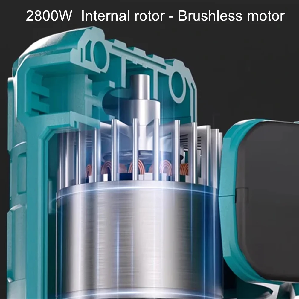 18V Mini Brushless Angle Grinder M10 Electric Polishing Grinding Machine Cordless Power Tool NO Battery for Makita Battery