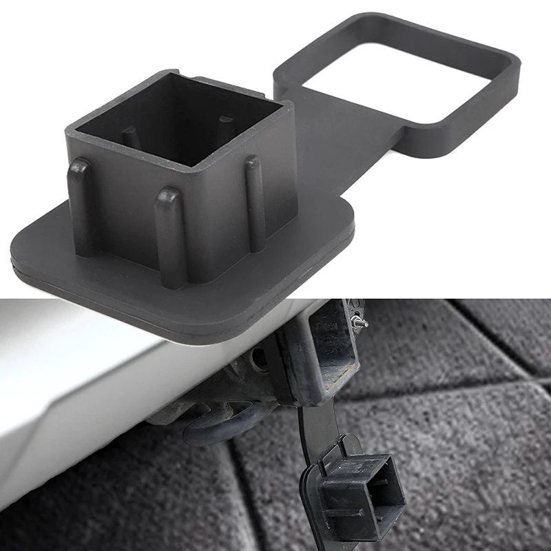 

1pc 2 Inch 51mm Trailer Hitch Cover Plug Dust Plug Square Protective Cover Traction Cap Auto for Posche Toyota Ford Nissan Dodge