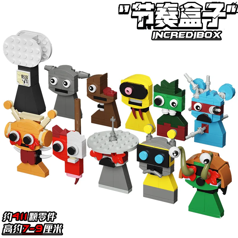 Miniso-incrediboxスプルンキのアクションフィギュア,カスタマイズされたモデル,ギフト玩具,在庫あり