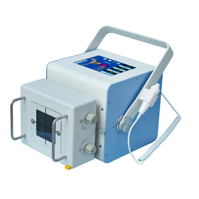 8-inch Portable Digital X-ray Machine for Veterinary Use, Single Head Design for Animals