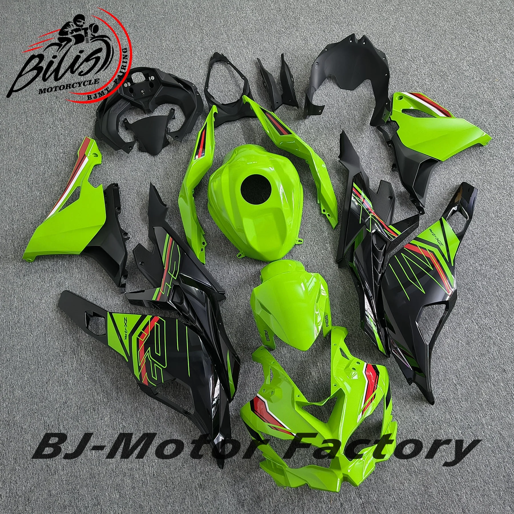 

FIT FOR Kawasaki Ninja ZX25R ZX4R ZX4RR 2019-2025 Green Fairing Kit