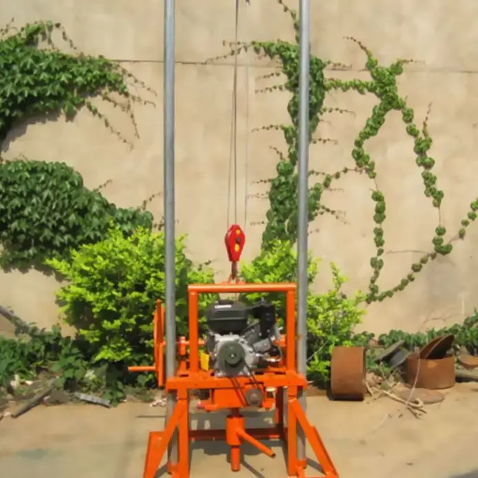 

Customized Mini Portable Water Well Drilling Rig Petrol Diesel Powered Lightweight Hot Sale For Drilling