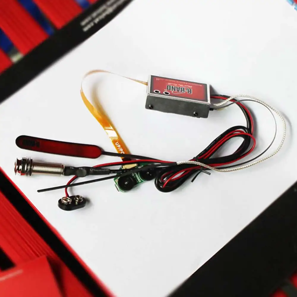 

Original B BAND A2.2 Acoustic Guitar Pickup XOM Mix Control OnBOARD Preamp with UST AST Transducer